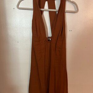 NWT Maeve Anthropologie Mini Halter Dress